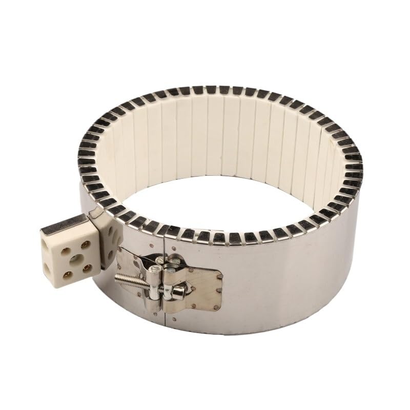 Riscaldatore a fascia in ceramica 180X80mm/180x195mm/180x245mm 220V 1500W/5500W/7000W Temperatura massima 800 gradi Celsius(180x245mm 7000W)