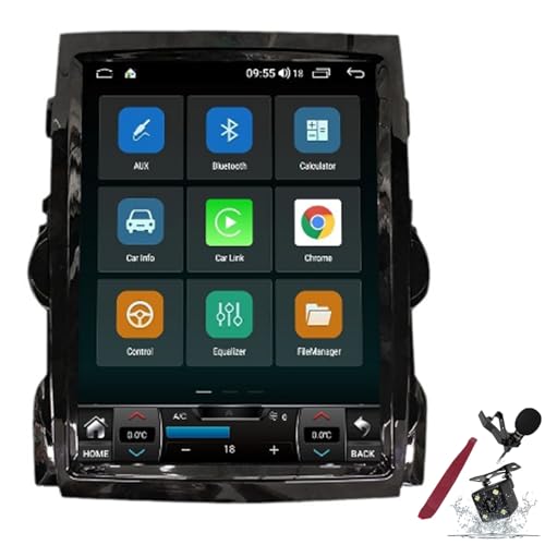 Radio de voiture Qualcomm avec écran QLED haut de gamme pour console Chevrolet Malibu