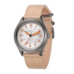 White Dial Orange Marker