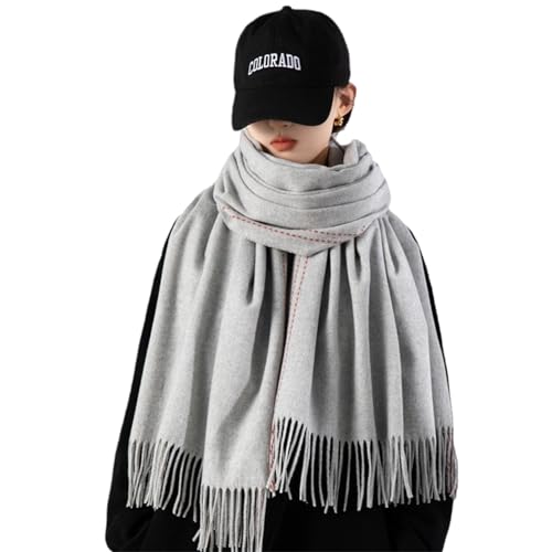 Écharpe en laine cadeau d'hiver idéal pour femme dimensions généreuses