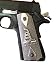 Gadsden Don't Tread On Me Pewter 1911 Pistol Gun Grip Frames Handle New