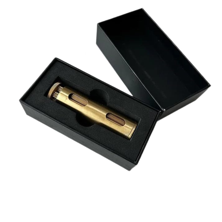 Image of Za Roller - The Za Wheel, The Za Roller Cigarette Roller Portable Brass Rolling Machine, Vintage Cigarette Roller Durable Joint Roller For Men And Women