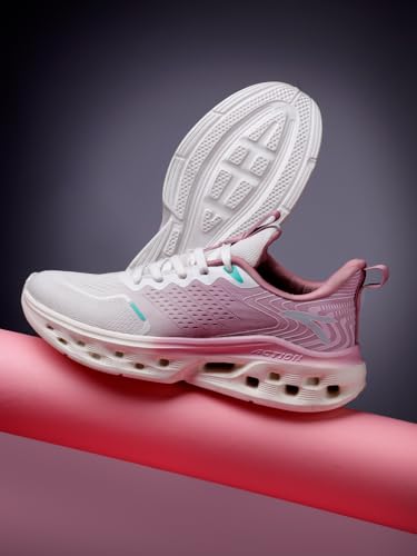 Image of Action | Athleo | KIA-212 | Women's | Lace-Up | Running | Shoes | Comfortable | Trendy | Lightweight | Durable | Sports | Shoes