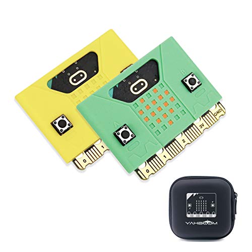 Micro:bit V2.0 étui silicone et boîte de rangement étanche Yahboom pour protection carte