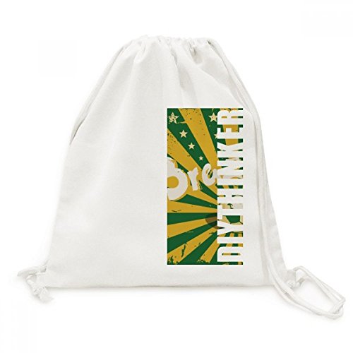Sac voyage brésil culture toile drawstring backpack pour vos sorties