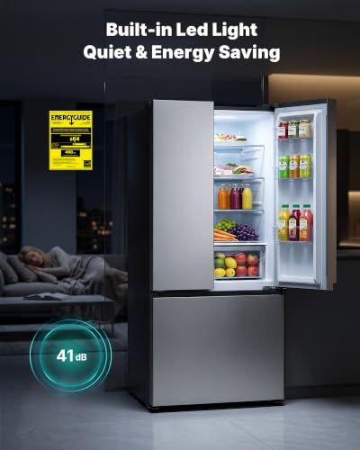 Upstreman 18.2 Cu.Ft French Door