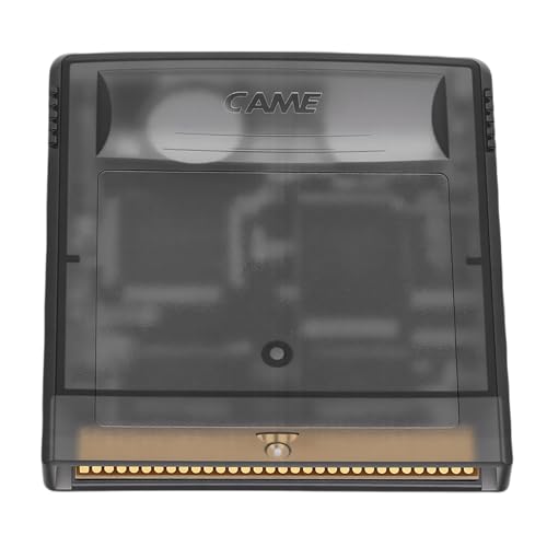 YUEHISY Cartucho de Juego 4000 en 1 con Tarjeta de Memoria Integrada de 8GB, Cartucho de Consola de Vídeo para Consola de Juegos Retro Mega Drive (Negro transparente)