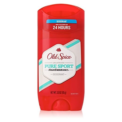 Old Spice Pure Sport Deodorant High Endurance Stick Type, 3oz./85g