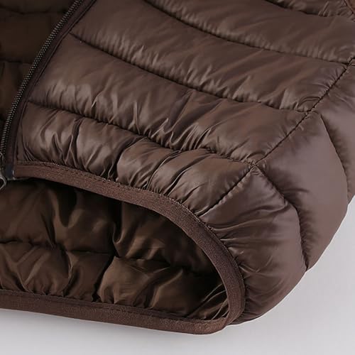 Girls Boys Puffer Vest Cute Bear Hooded Lightweight Sleeveless Jacket Kids Winter Warm Zip Up Down Jacket 18M - 6Y4