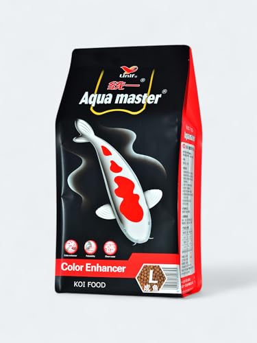 Aqua Master Koi Color Enhancer Food Large Pellet, 11-Pound