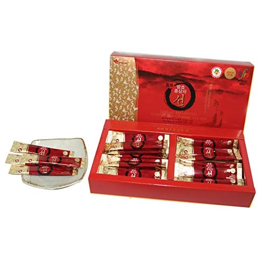 Té Ginseng Rojo ZEN Sobres 50uds | Té de ginseng rojo coreano | estimula la circulación sanguínea, la memoria, el tono | Bebida de Corea | Bienestar Vitalidad Energética | 150 gramos