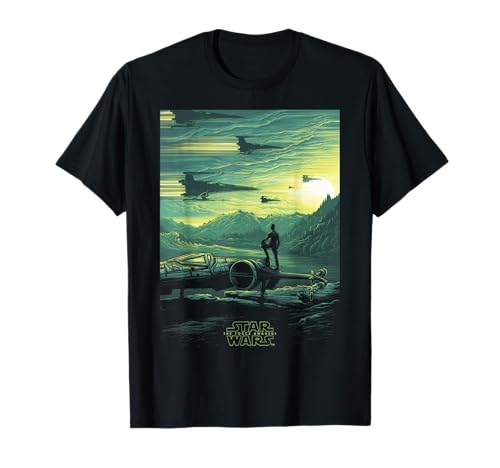 Star Wars Poe Dameron Awakening Poster T-Shirt