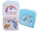 Produktbild Puckator Enchanted Rainbow Set Behälter für alimenti-unicorno, Pink/Hellblau