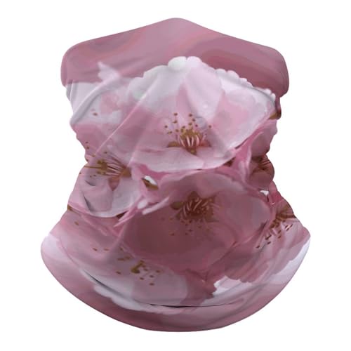Braga de Cuello a Prueba de Viento, Mascarilla Facial Transpirable, Cobertura Facial de Flores de Cerezo, Protección Solar, Máscara Antipolvo, Balaclava Bandana para Mujeres y Hombres para Senderismo y Pesca miniatura 6
