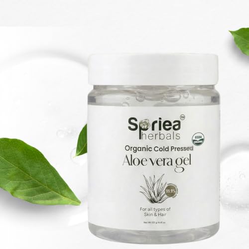 Image of Cold Pressed Aloe Vera Gel For Face with Pure Aloe Vera & Vitamin E for Skin and Hair- Paraben & Sulfate Free