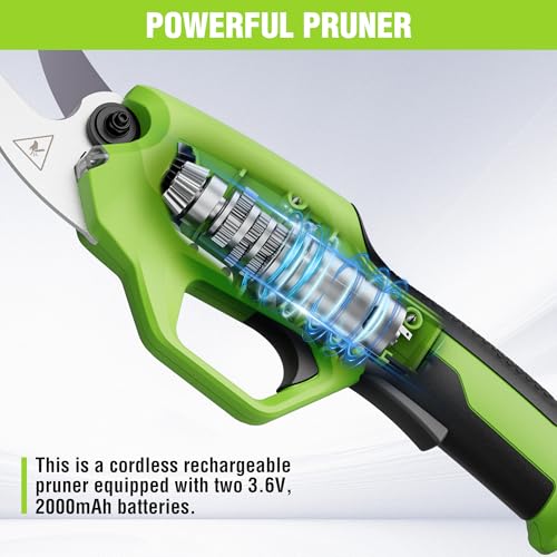Image of WORKPRO 7.2V Electric Pruning Shears, 0.8 inch Cutting Diameter