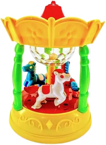 Musical Carousel Toy with Lights & Music – Rotating Educational Toy
