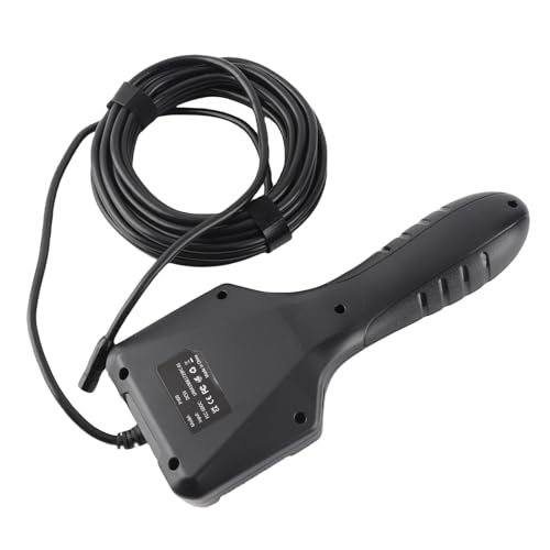 ERYUE P100 �h���������J�����A�Õ��p LED ���C�g 8 �A�|�[�^�u�������c�[���A���F (8mm�����Y��5m�P�[�u��)