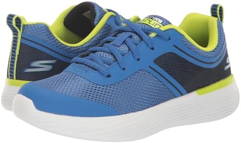 Skechers Kids Boy's Go Run 400 V2-Norzoid Sneaker, Blue/Lime, 7 Big Kid | Image 6