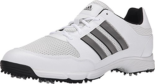 Image of adidas Mens Tech Response 3.0 Golf Sneakers Shoes - Grey