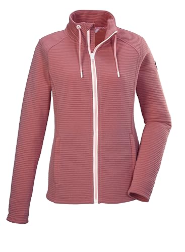 killtec Mujer Chaqueta Powerstretch con cuello alto KOS 24 WMN FLX JCKT, pearl rose, 40, 42850-000