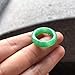 Imagen de BXSMNH Anillo De Jade Hetian Joyas De Mujer Natural