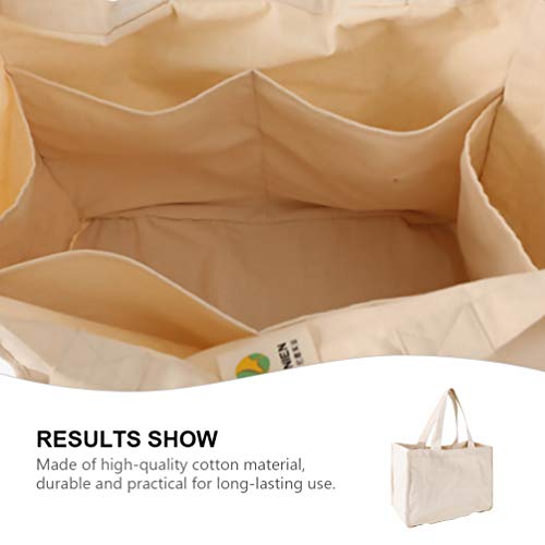 UPKOCH Reutilizáveis de Algodão Sacola De Compras de Supermercado de Grande Capacidade