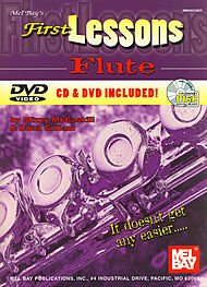 First Lessons Flute Book/CD/DVD Set
