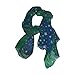 LORONA Bufanda de noche para mujer, diseño de estrellas, color azul y...