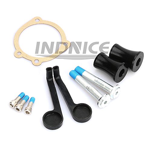 Happy-Motor Motorcycle Turbine Air Filter Cleaner Intake Filter Fit For Harley Softail 93-15,01-07 Dyna Touring Black Filter #TOP3