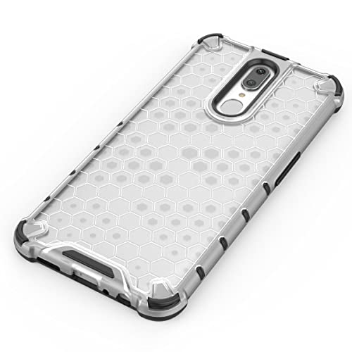 Image of Glasgow Back Case Cover Compatible with [ Oppo F11 ] (Stylish Design) - Transparent