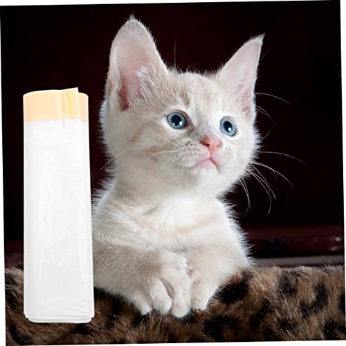 Angoily 1 Rolo Caixa De Areia Do Gato Sacos De Cocô De Cachorro Compostáveis Sacos De Cocô Compostáv