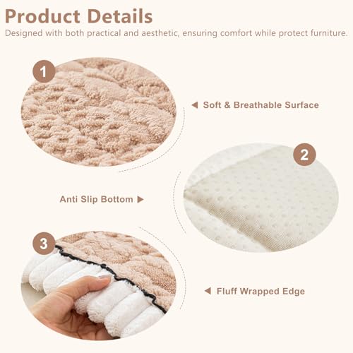 DREAMINGO Non Slip Fuzzy Couch Cover for Dogs, Washable Pet Sofa Protector - image 3