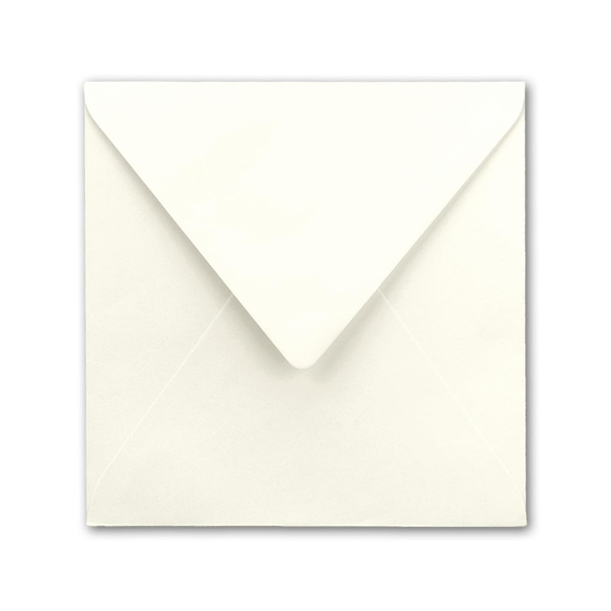 300 x kwadratowe koperty w kolorze naturalnej bieli (białe) – 15,5 x 15,5 cm – bez okienka – z klejeniem na mokro – 110 g/m² – na zaproszenia na ślub, urodziny i wiele innych – seria FarbenFroh