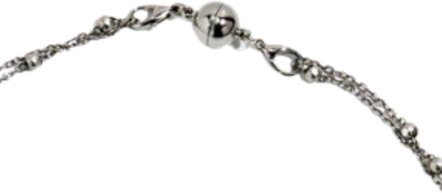 Katia Designs Dainty Dragonfly Necklace for Women – 36" Gold or Silver Satellite Chain with Crystal Accent – “All Is Well” Inscribed Pendant – Boho Jewelry, Quick-Connect Clasp, Nickel-Free