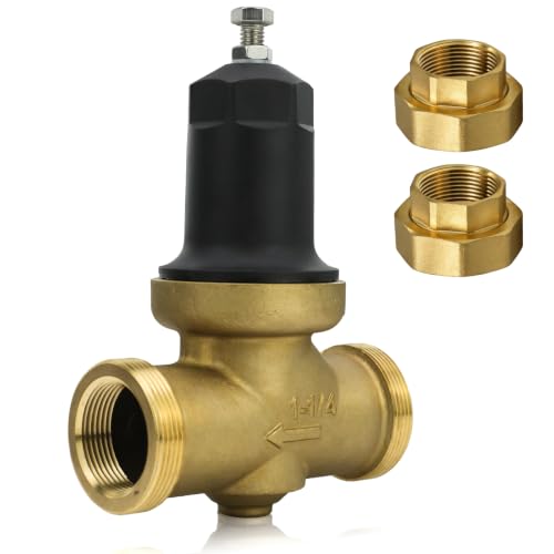 114-NR3XLDU NR3XLDULU 1-1/4'' NR3XL Pressure Reducing Valve with Double Union FNPT Connection by Feeligivin - Used condition - US$207.15