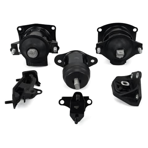 MPLUS 6Pcs Engine Motor & Transmission Mount fits 2003 2004 2005 2006 2007 for Honda Accord 3.0L Cover