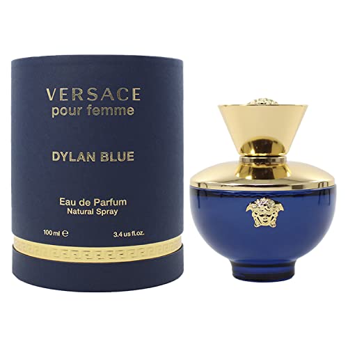 Versace Dylan Blue Pour Femme For Women Eau De Parfum Spray, 3.4 Oz #TOP2
