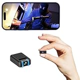 Wondermize Only 5/8 inch Hidden Camera with Audio/Video, Mini Spy Camera Full HD 1080P for Home Indoor Use,Nanny Cam for Home, Office, Baby, Pet Monitoring with Night Vision Motion Detection