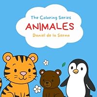 Animales: Libro para colorear para niños (Spanish Edition) B0F5P3F23Y Book Cover