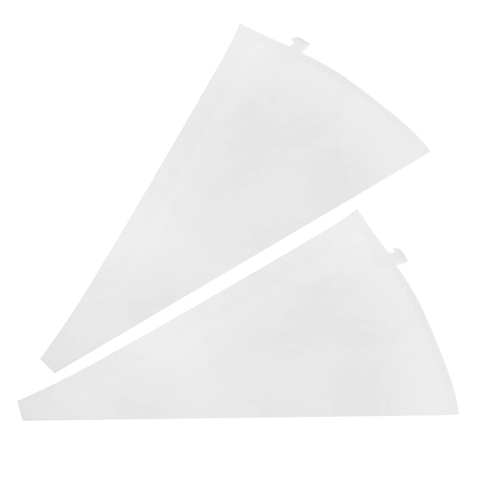 LALADEFIEE 2Pcs Reusable Canvas Piping Bags Icing Decorating Bags for Cakes Cookies High Performance Pastry Bags for DIY Cake Decoration