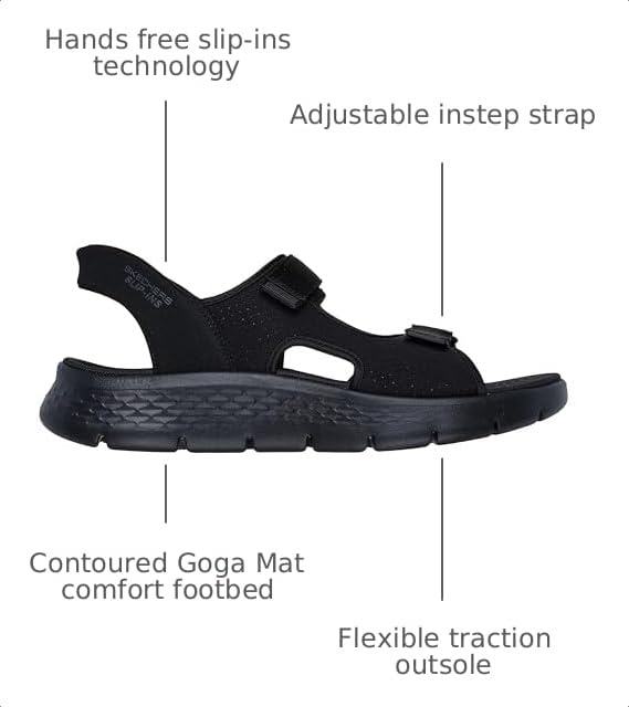 Image of Skechers Men's Hands Free Slip-ins Go Walk Flex Easy Entry Sandal