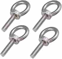 Bulloni Occhiello In Acciaio Inox 304 M10 - Set Da 4 Per Sollevamento E Fissaggio - Foto 2