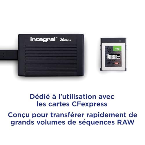 Lecteur CFexpress Type B portable USB-C pour vlogger et tournage - 2