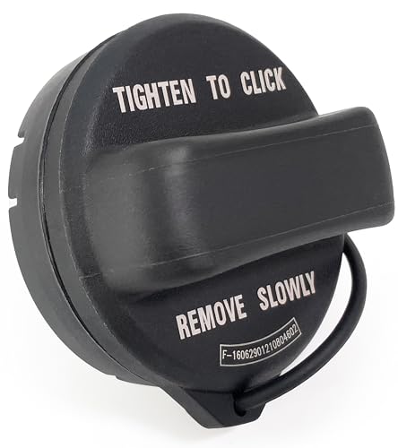 Click&Fit Gas Tank Cap replacement for 2006-2015 Honda Civic Accord CR-V Pilot Odyssey HR-V Fit, 2005-2020 Acura MDX TL RDX TSX ILX RL – Fuel filler cap with tether, gasket replaces 17670-T3W-A01