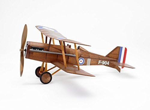 RAF SE5a WWI Bi-plane model airplane complete vintage model rubber-powered balsa wood aircraft kit that really flies! by Vintage Model Co. by Vintage Model Co.