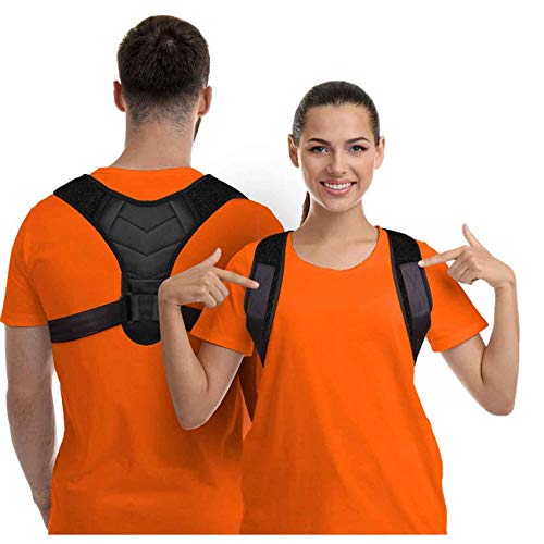 Posture Corrector for Women and Men-Back Support,Back Support Belt for Chiropractic Pain Relieving Posture Brace for Neck and Shoulders Back Straightener Go Upright Posture Trainer(27-42 lnch)