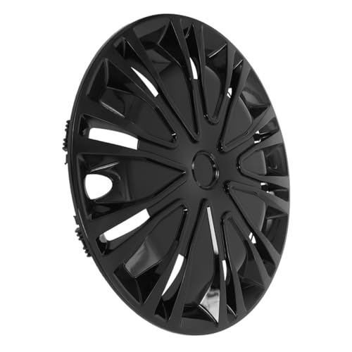 Enjoliveurs 15 pouces Amosfun en PP noir élégant pour customiser et protéger les roues de voiture