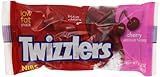 TWIZZLERS Licorice Candy, Cherry, 2.25 Ounce (Pack of 36)