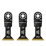 IMPERIAL BLADES 3MMT340 1-3/4-Inch Bi-Metal STORM Titanium Universal Oscillating Blades, 3-Pack